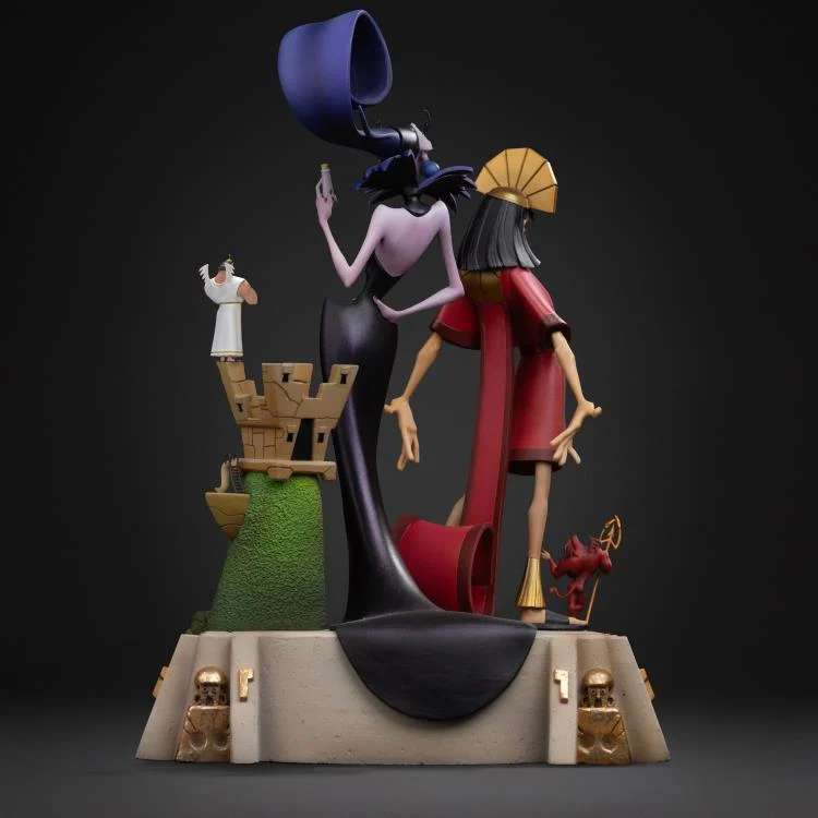 Kejsarens nya stil Kuzco och Yzma 1/10 Figur