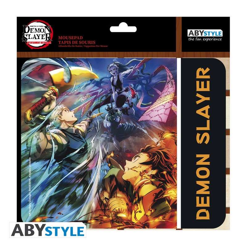 Demon Slayer nyckelkonst flexibel musmatta abystyle studio