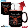 Death Note L & Light mugg med värmeförändring - Robotto