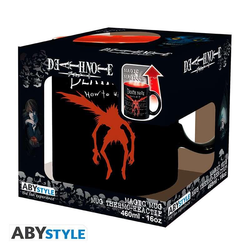 Death Note L & Light mugg med värmeförändring - Robotto