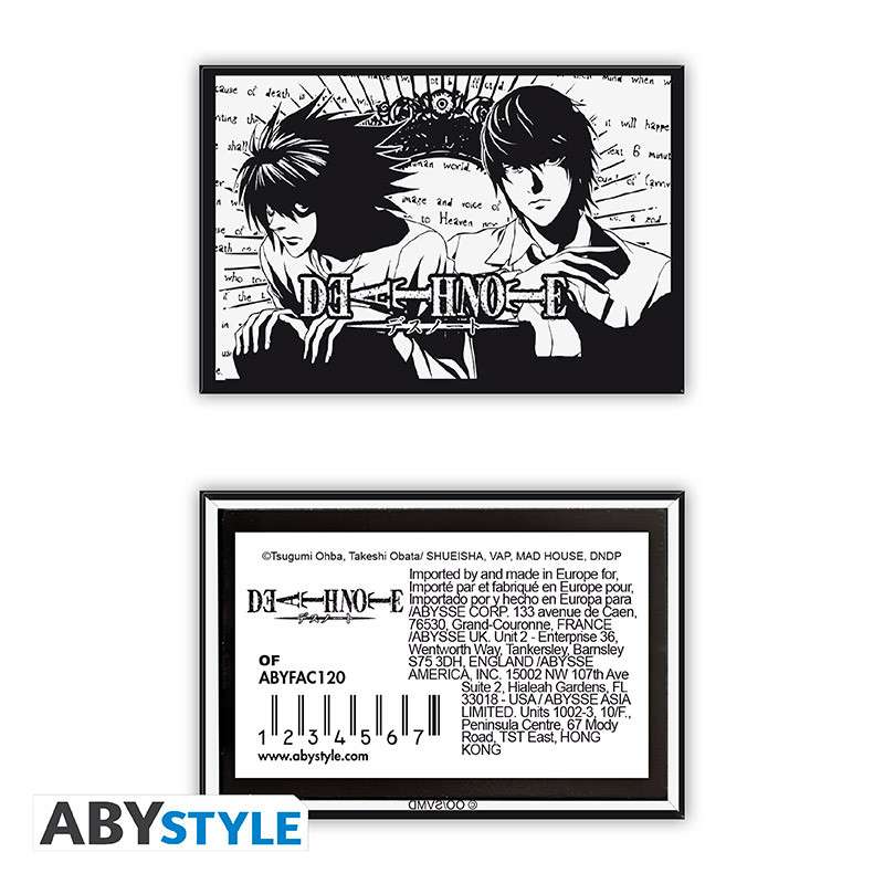 Death Note L & Light standardmagnet abystyle studio
