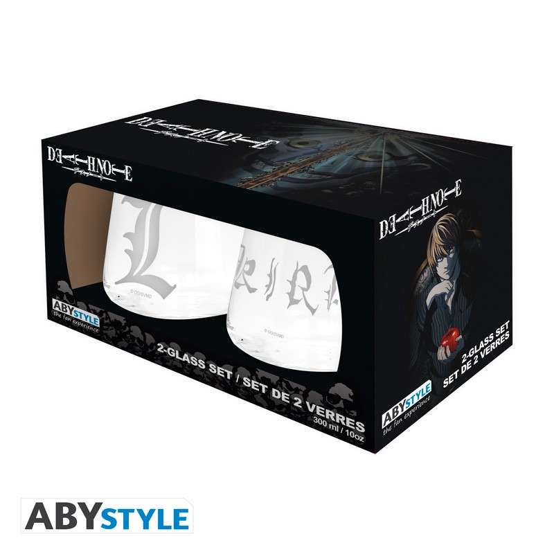 Death Note Kira & L glasset (2) abystyle studio