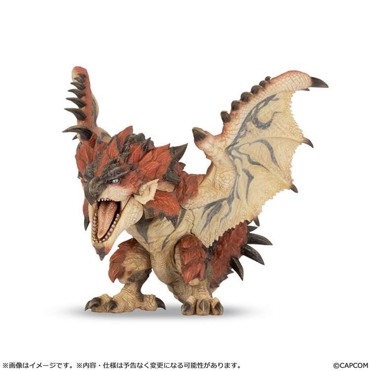 Monster Hunter Rathalos Capcom Figur Builder Sofvi Modell capcom