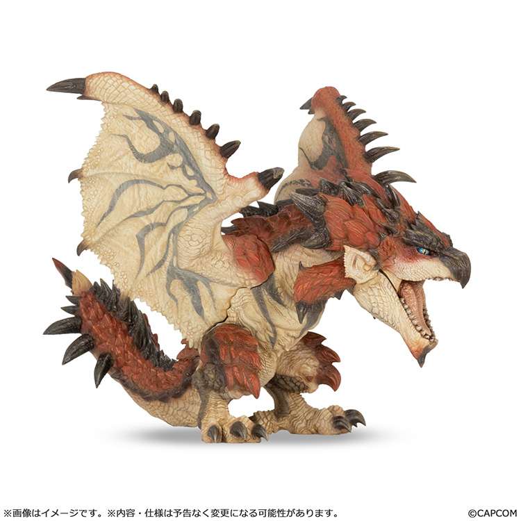 Monster Hunter Rathalos Capcom Figur Builder Sofvi Modell capcom