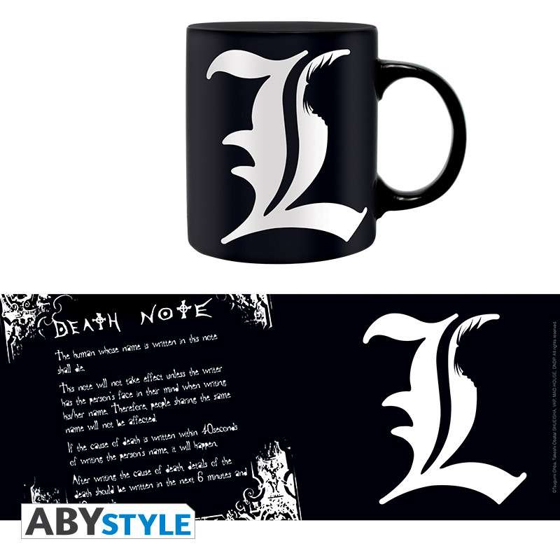 Death Note L & regler mugg abystyle studio