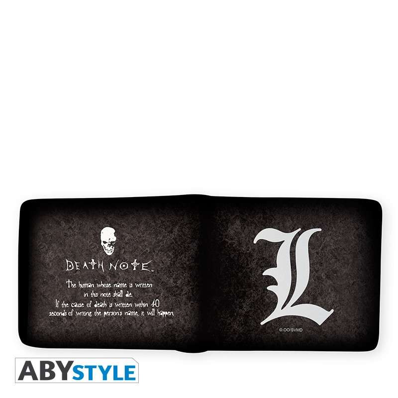 Death note L-symbol Plånbok abystyle studio