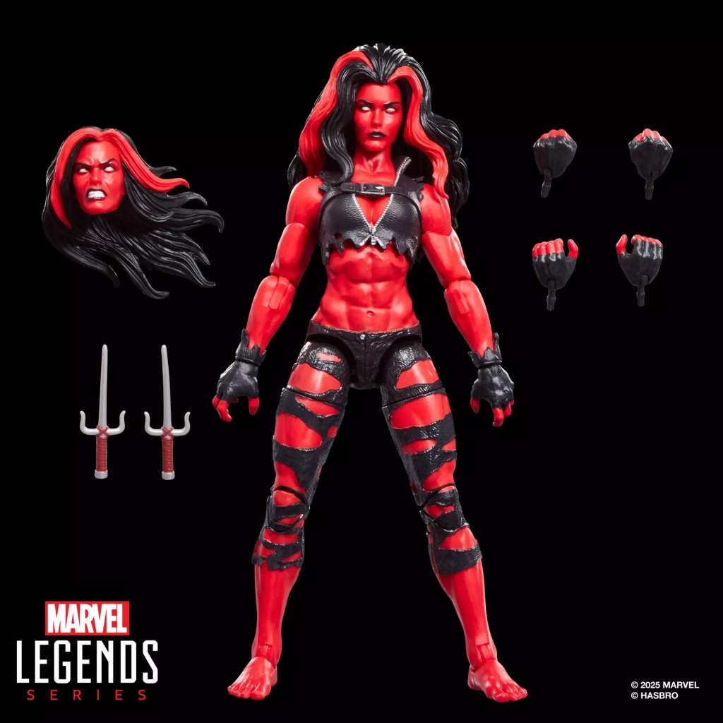 Marvel Legends Hulk Red She-Hulk Action Figur hasbro