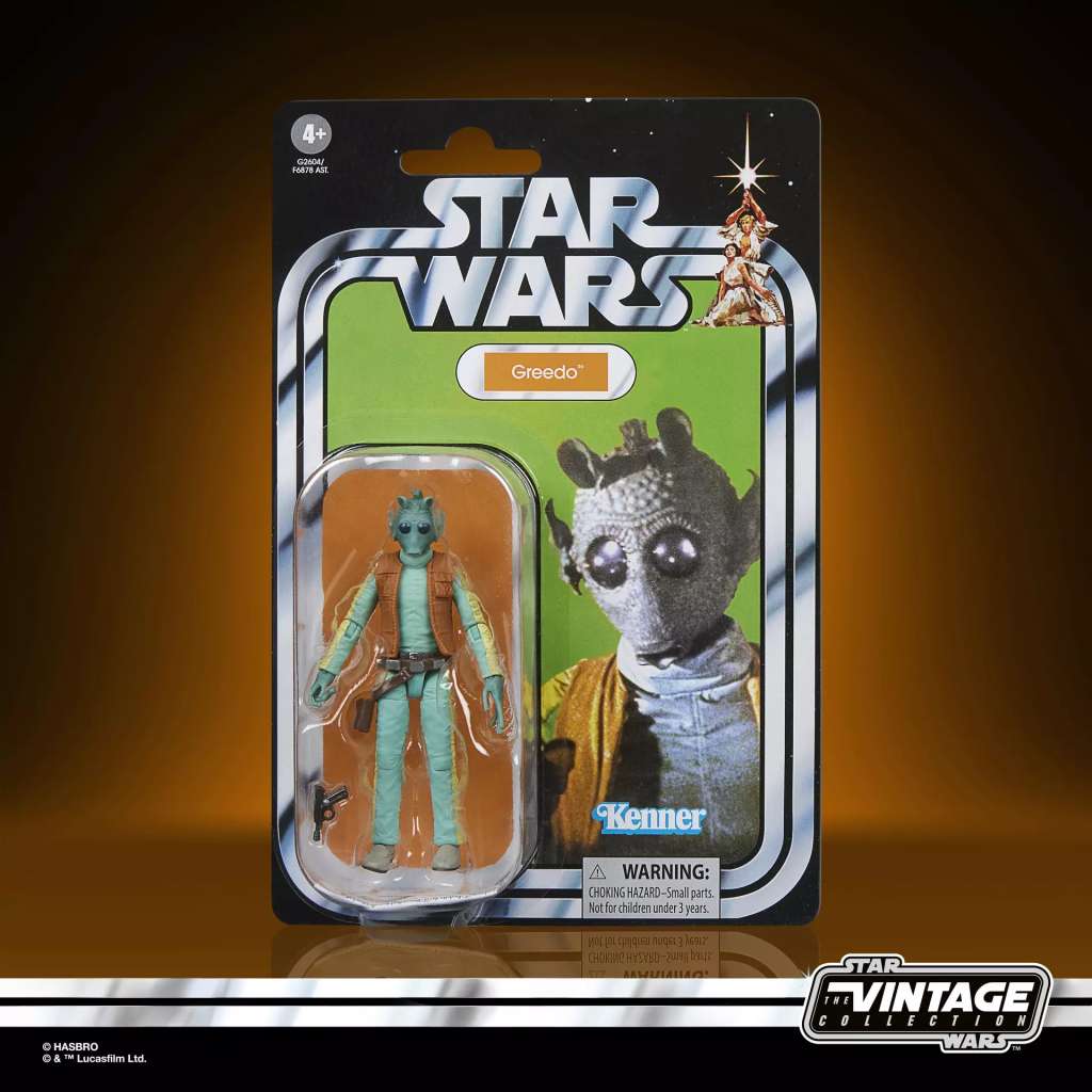 Star Wars Vintage A New Hope Greedo Action Figur hasbro