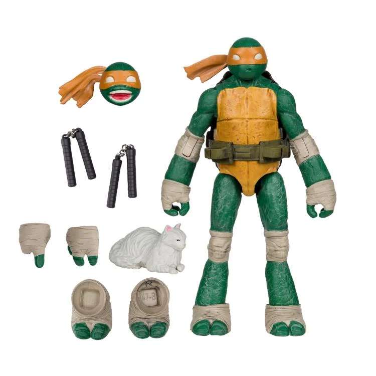 Teenage Mutant Ninja Turtles 5-tums figur med serietidning våg 2 assorterad set (6) mcfarlane toys 2025