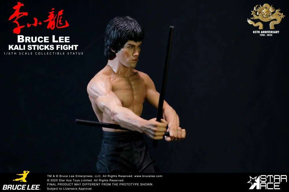 Bruce Lee Kali Sticks Kamp Normal Källare Ver. Figur star ace