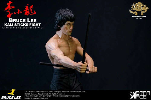 Bruce Lee Kali Sticks Kamp Normal Källare Ver. Figur star ace