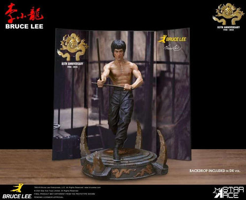 Bruce Lee Kali-sticks kamp deluxe källarversion. Figur star ace