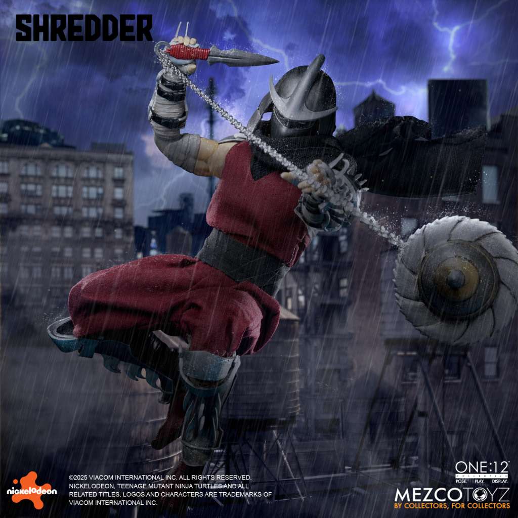 One:12 Collective TMNT Shredder AF mezco toys