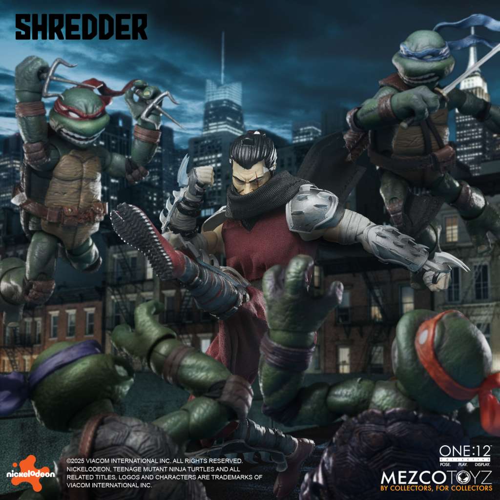 One:12 Collective TMNT Shredder AF mezco toys