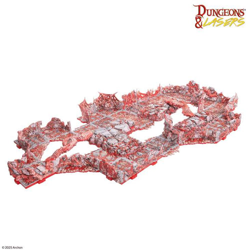 Dungeons & laser belly of the beast förmålad archon games