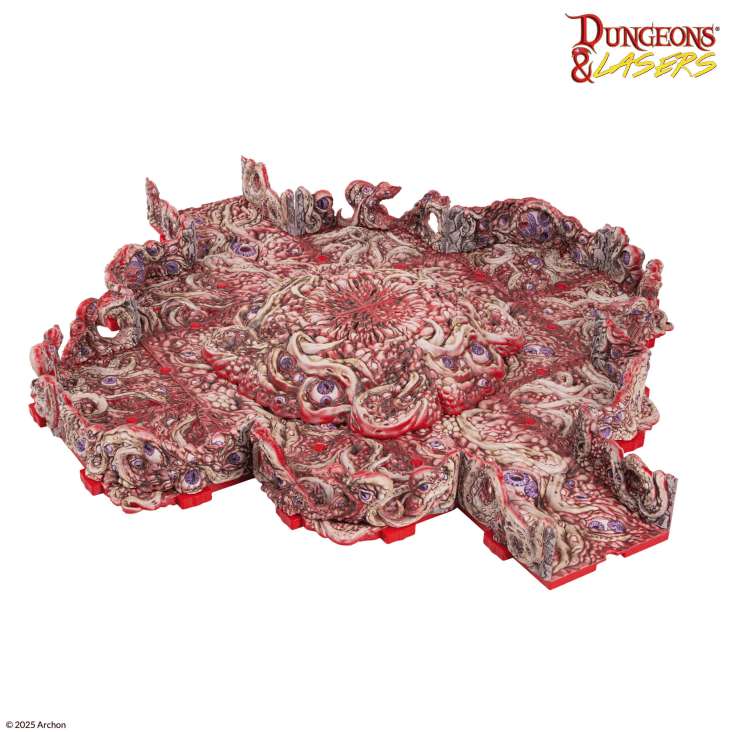 Dungeons & laser evil eye hive förmålade archon games