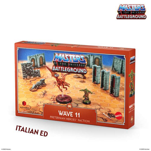 Masters of the Universe våg 11 preternianska hjältar moss man / turbodactyl italiensk archon games