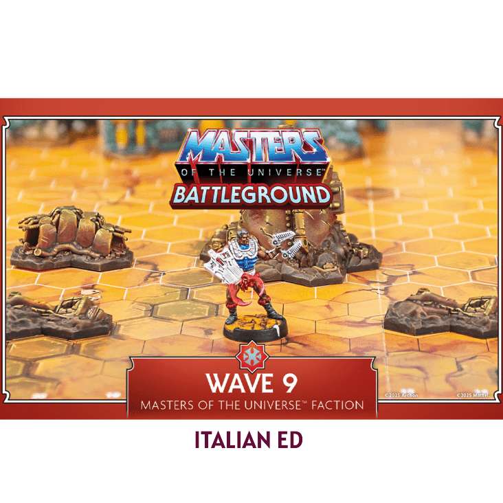 Masters of the Universe våg 9 masters of the universe fraktion italiensk archon games