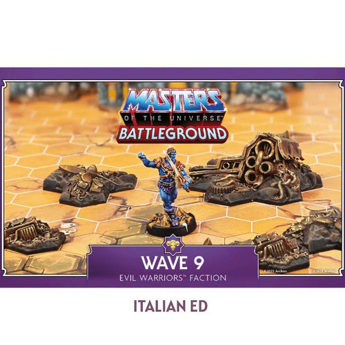 Masters of the Universe våg 9 onda krigare fraktion italiensk archon games