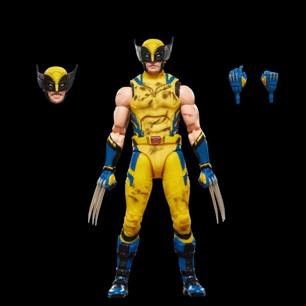 Marvel Legends Deadpool och Wolverine Wolverine ärmlös actionfigur