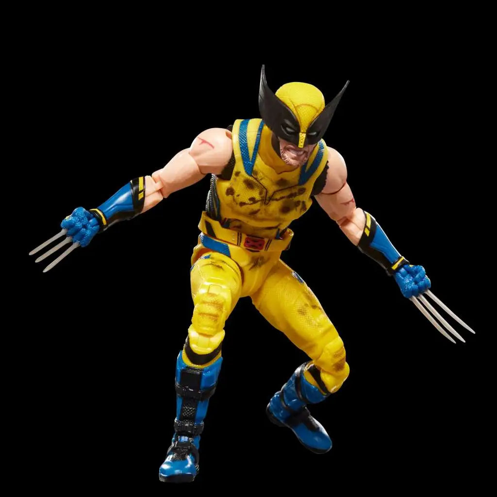 Marvel Legends Deadpool och Wolverine Wolverine ärmlös actionfigur