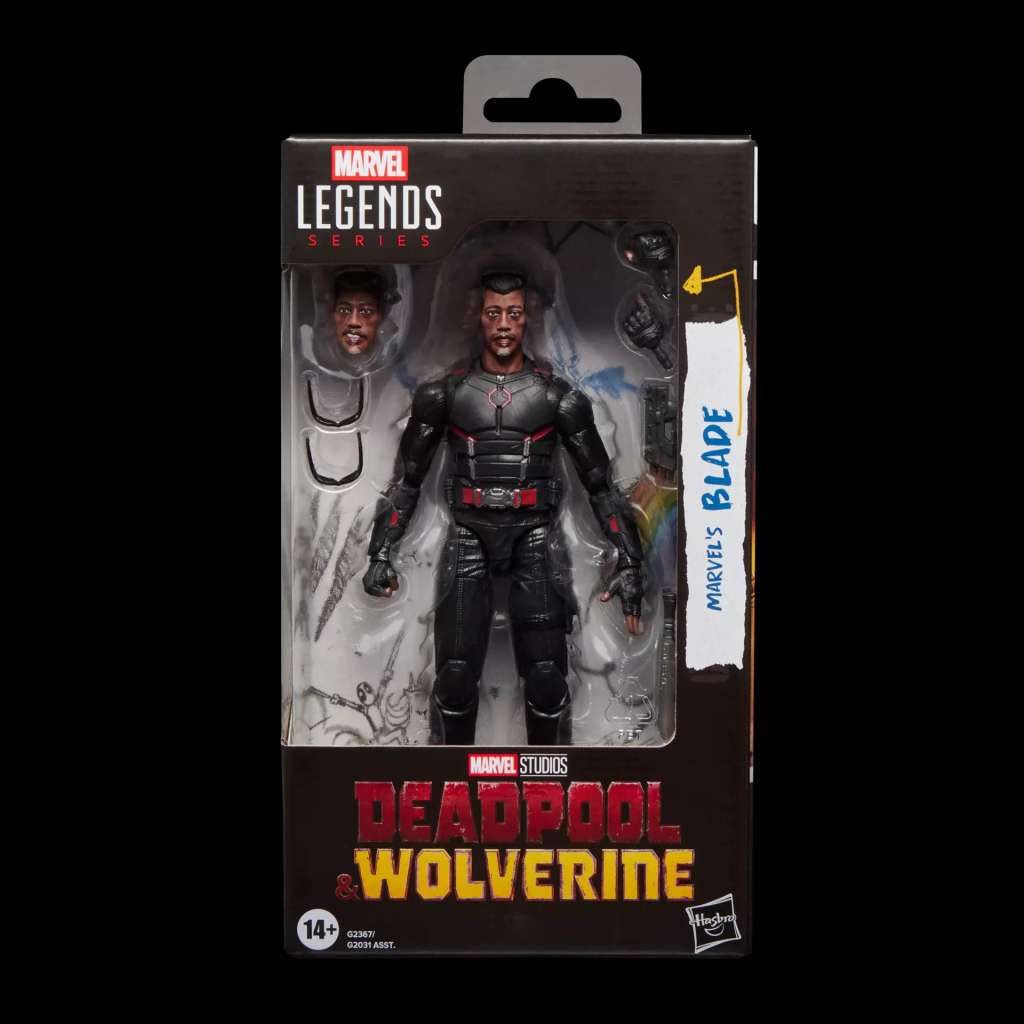 Marvel Legends Deadpool och Wolverine Blade Action Figur