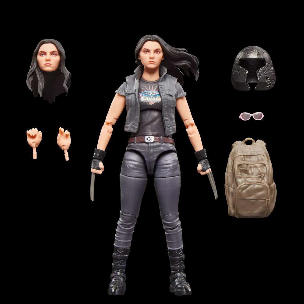 Marvel Legends Deadpool och Wolverine X-23 Action Figur