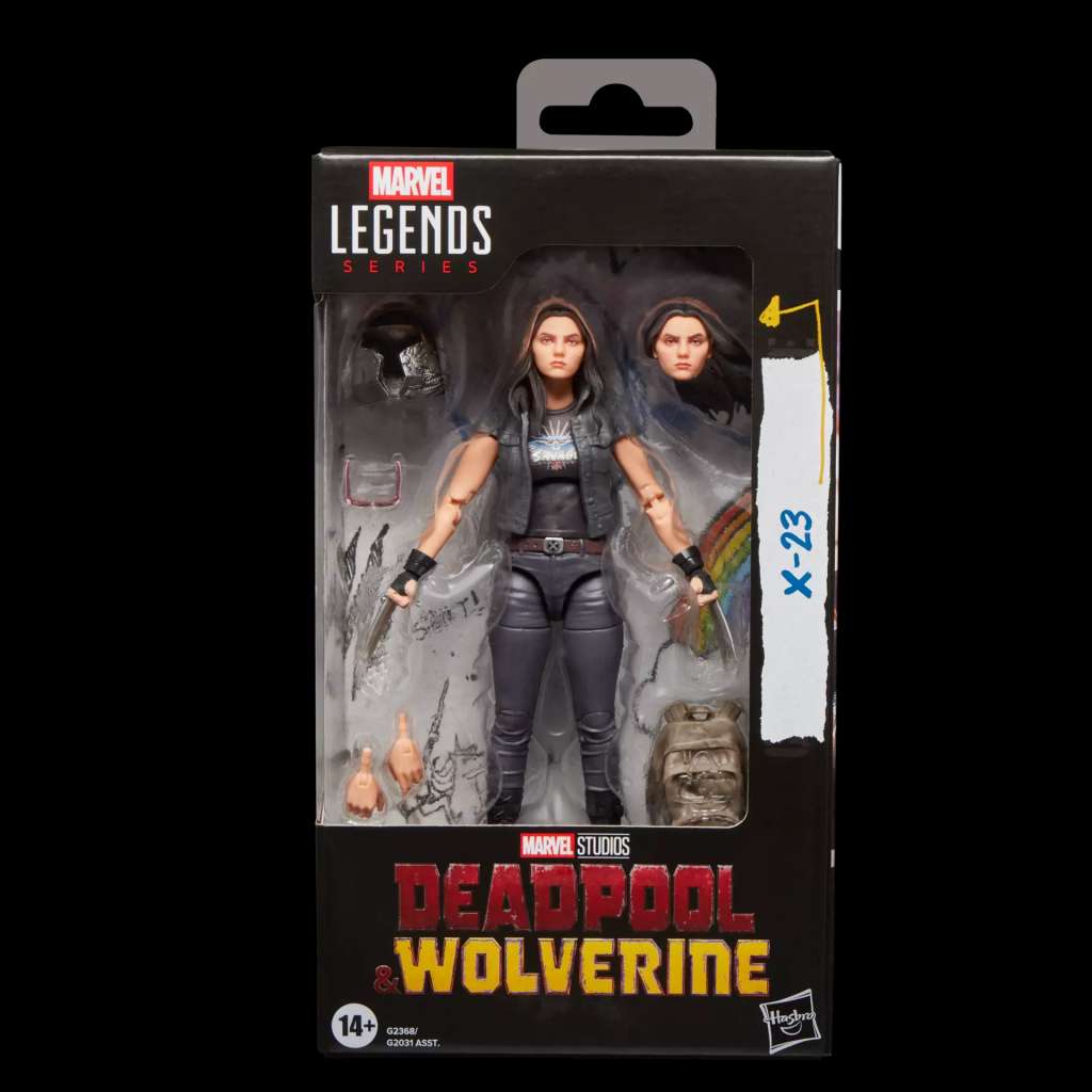 Marvel Legends Deadpool och Wolverine X-23 Action Figur hasbro