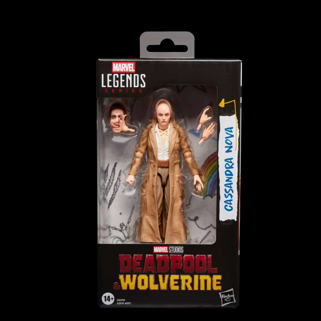 Marvel Legends Deadpool och Wolverine Cassandra Nova Action Figur hasbro