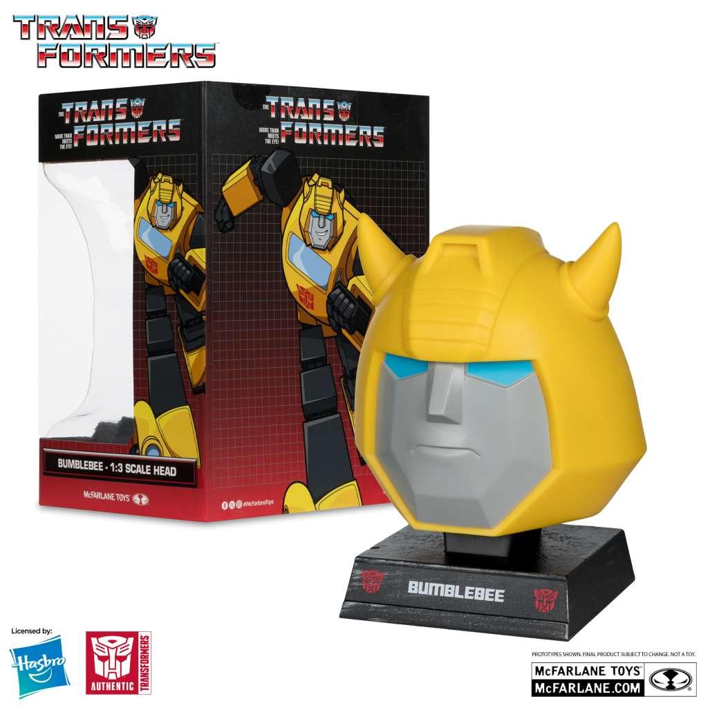 Transformers 1:3 huvudreplika Bumblebee - Robotto