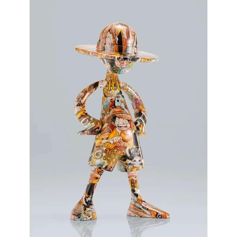 One Piece Luffy Artcanvas 1/8 1000logs jubileum - Robotto