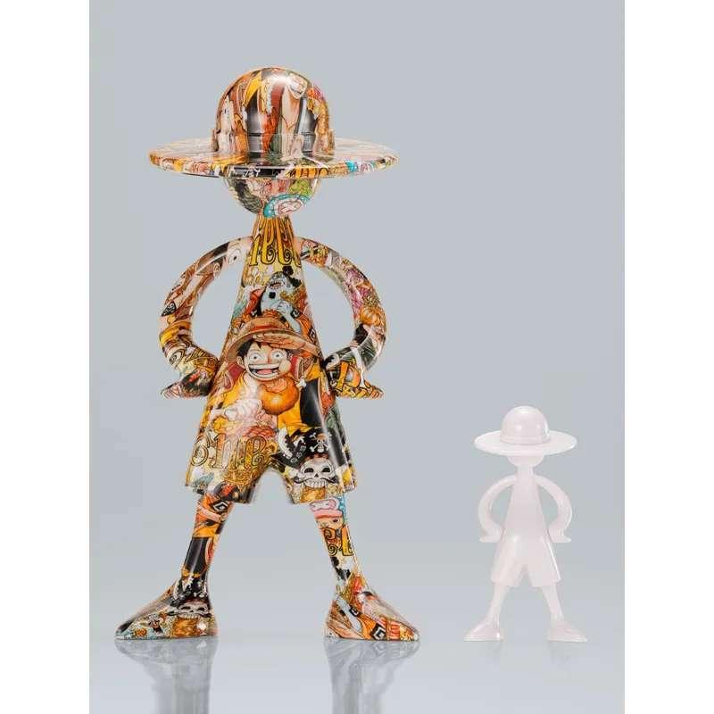One Piece Luffy Artcanvas 1/8 1000logs jubileum - Robotto