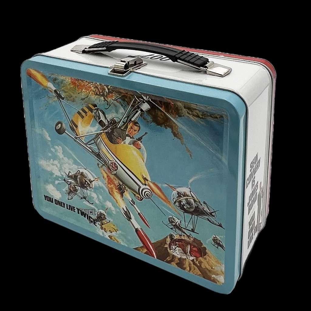 James Bond Du Lever En Gång Tin Tote - Robotto