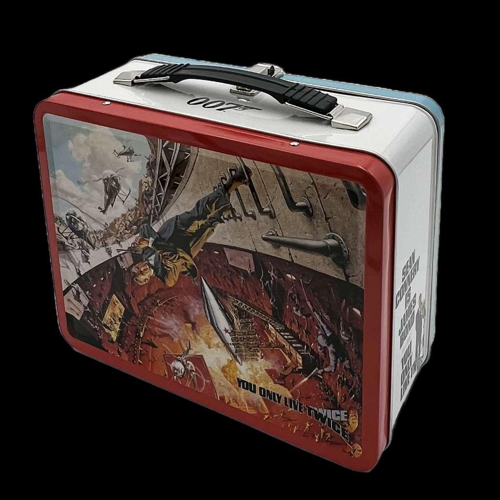 James Bond Du Lever En Gång Tin Tote - Robotto