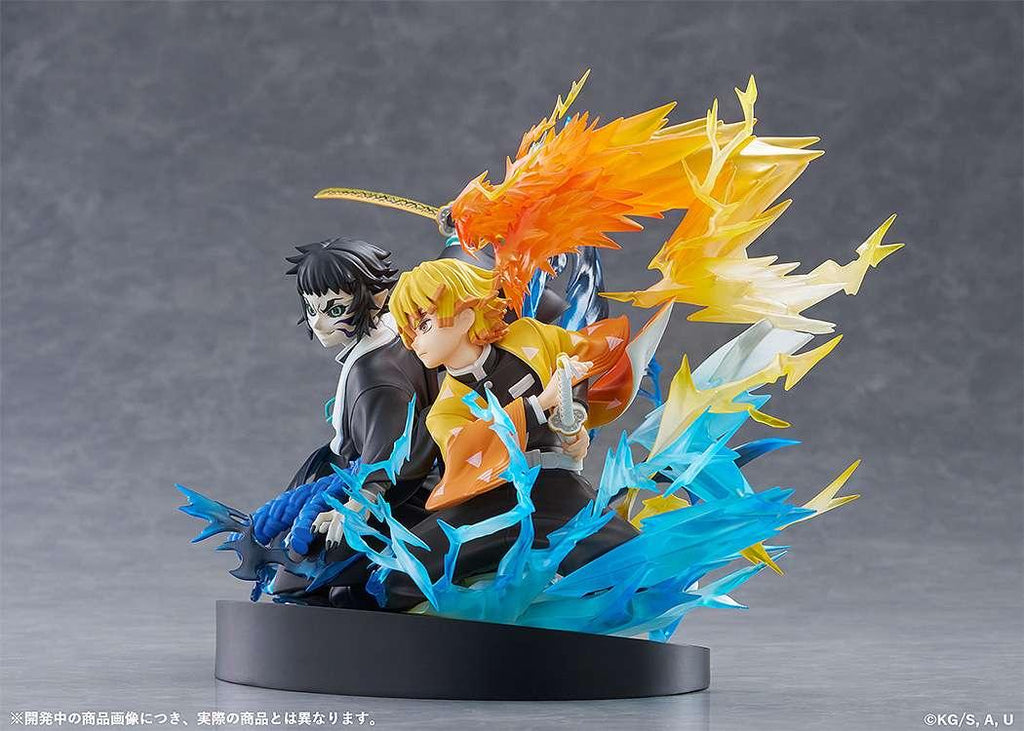 Demon Slayer Zenitsu & Kaigaku figur - Robotto
