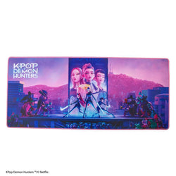 Kpop demon hunters takedown desk mat - Robotto