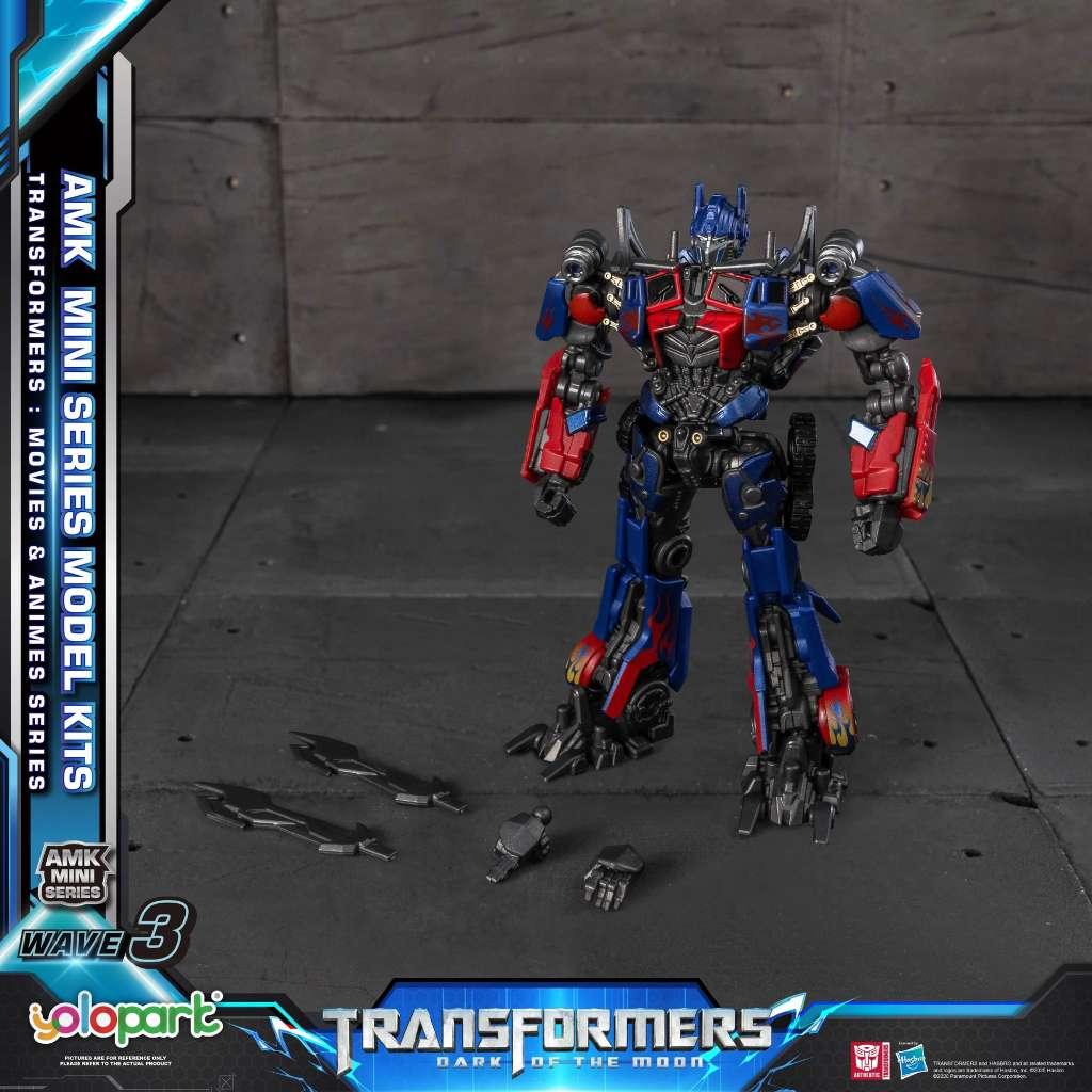 Transformers g1/film våg 3 tf3 optimus prime amk mini modellkit - Robotto
