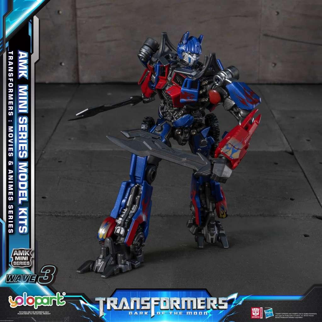 Transformers g1/film våg 3 tf3 optimus prime amk mini modellkit - Robotto