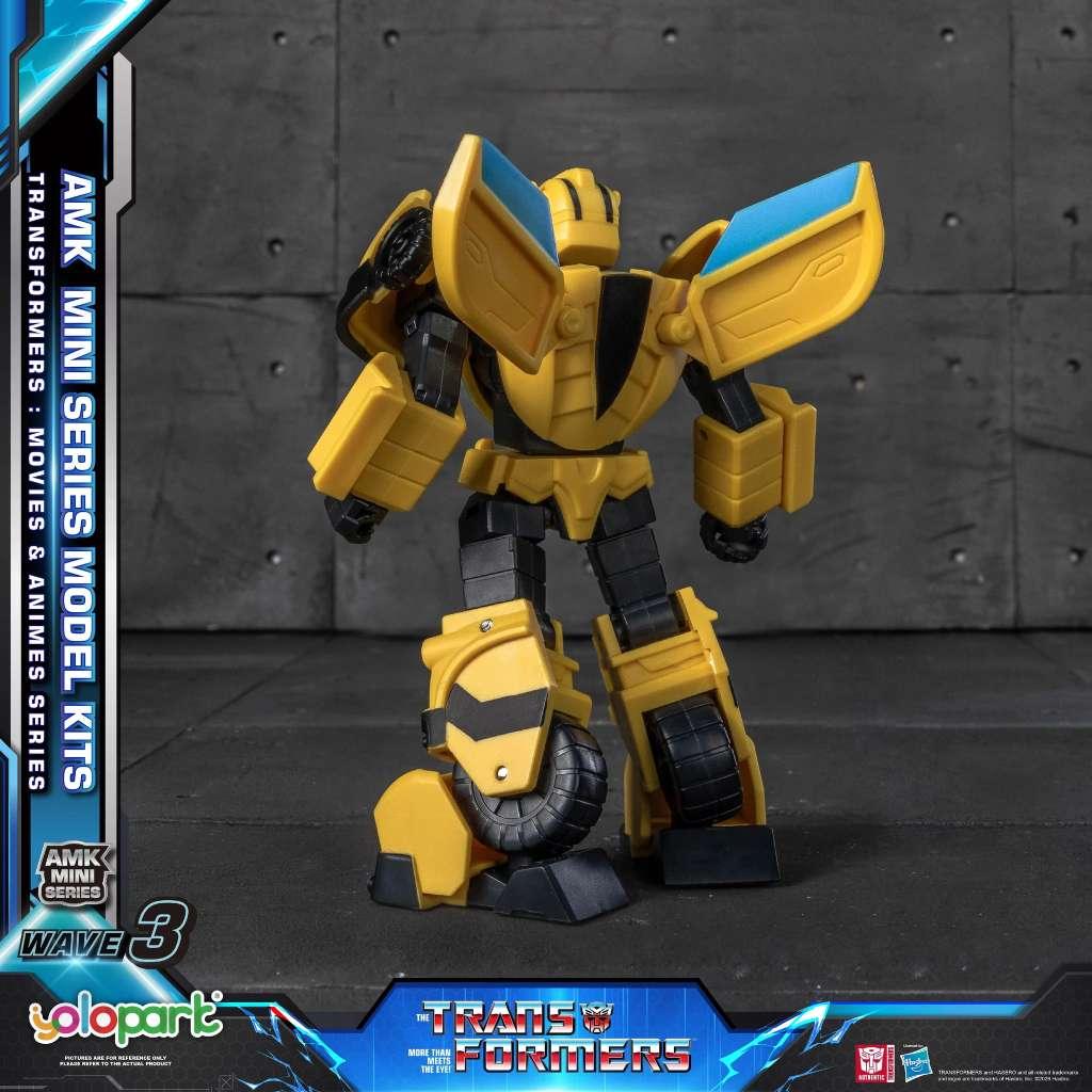 Transformers g1/film våg 3 idw-bumblebee amk mini modellkit - Robotto