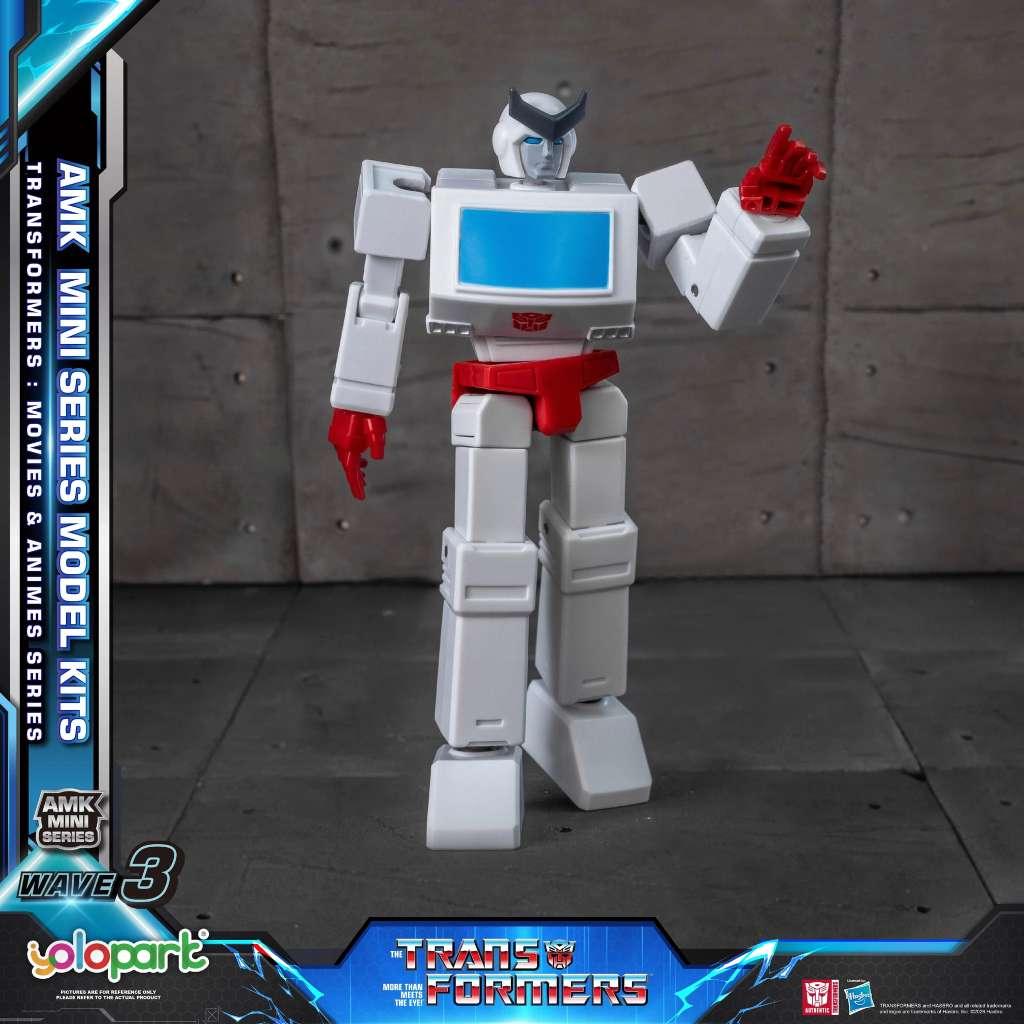 Transformers g1/film våg 3 g1 ratchet amk mini modellkit - Robotto