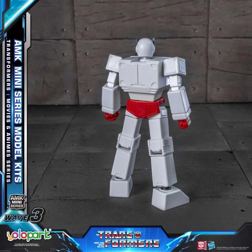 Transformers g1/film våg 3 g1 ratchet amk mini modellkit - Robotto