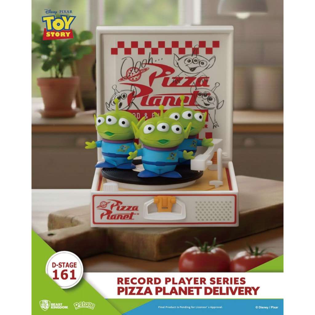 Toy Story Turntable Series Pizza Planet Delivery D-Stage Diorama