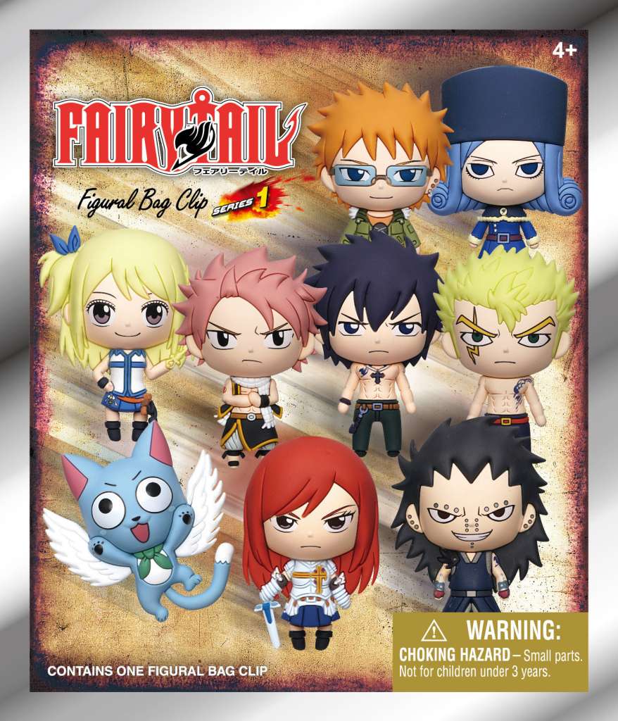 Fairy tail väska klipp blind box display (24)