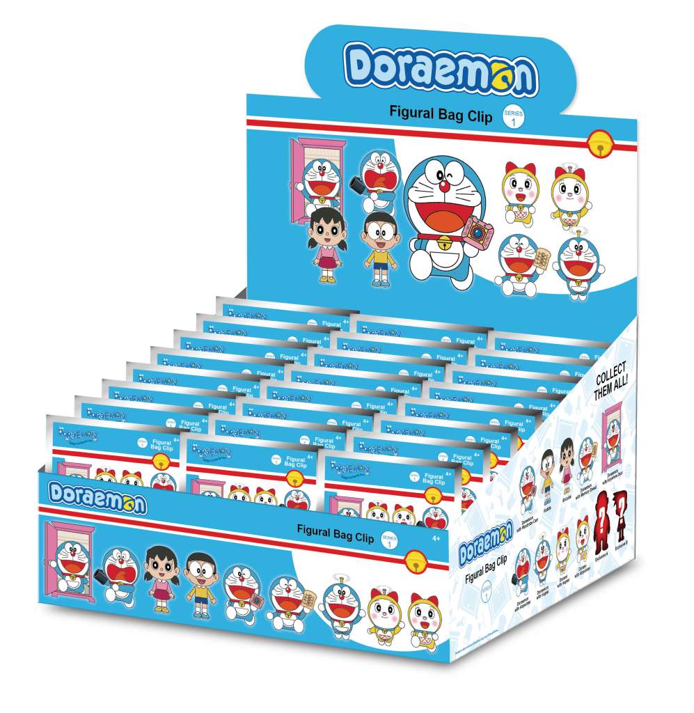 Doraemon bag clip blind box display (24)