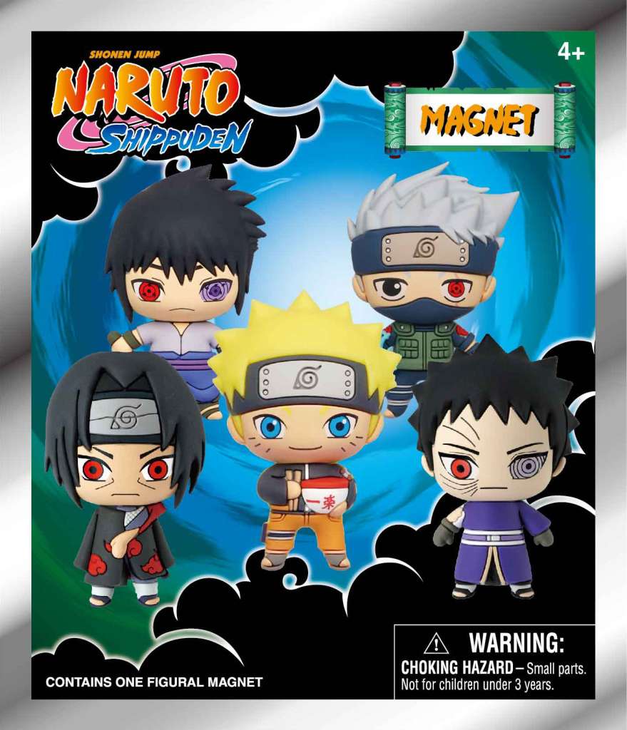 Naruto magnets blind pack display (12)