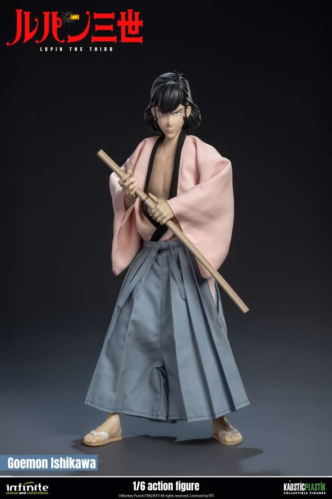 Lupin the 3rd den italienska äventyret Goemon Ishikawa XIII 1/6 Action Figur standardutgåva