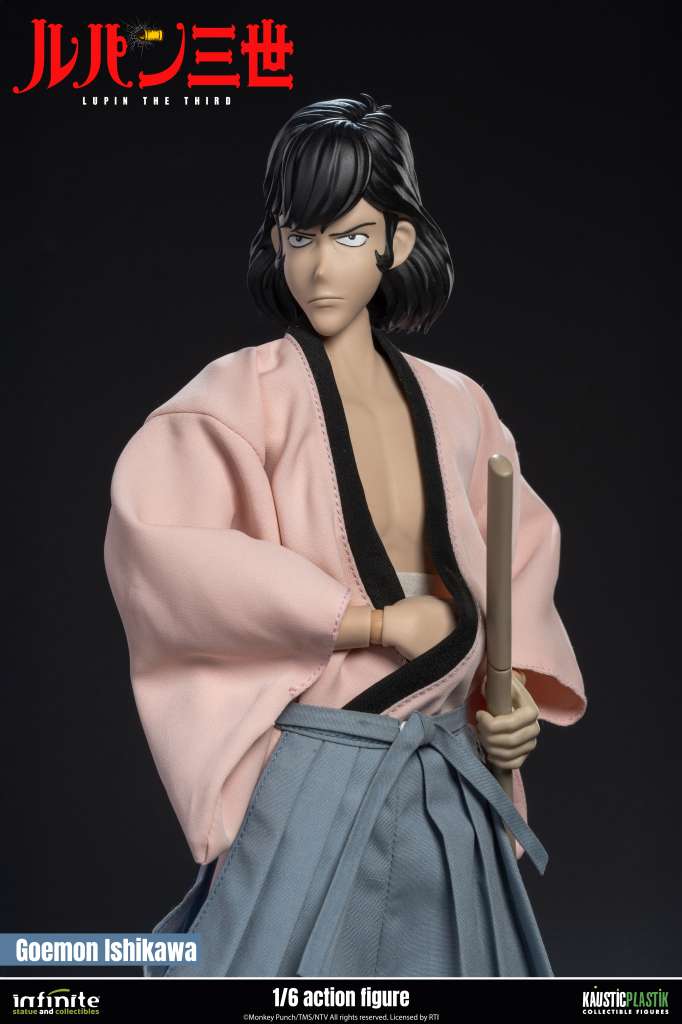 Lupin the 3rd den italienska äventyret Goemon Ishikawa XIII 1/6 Action Figur standardutgåva