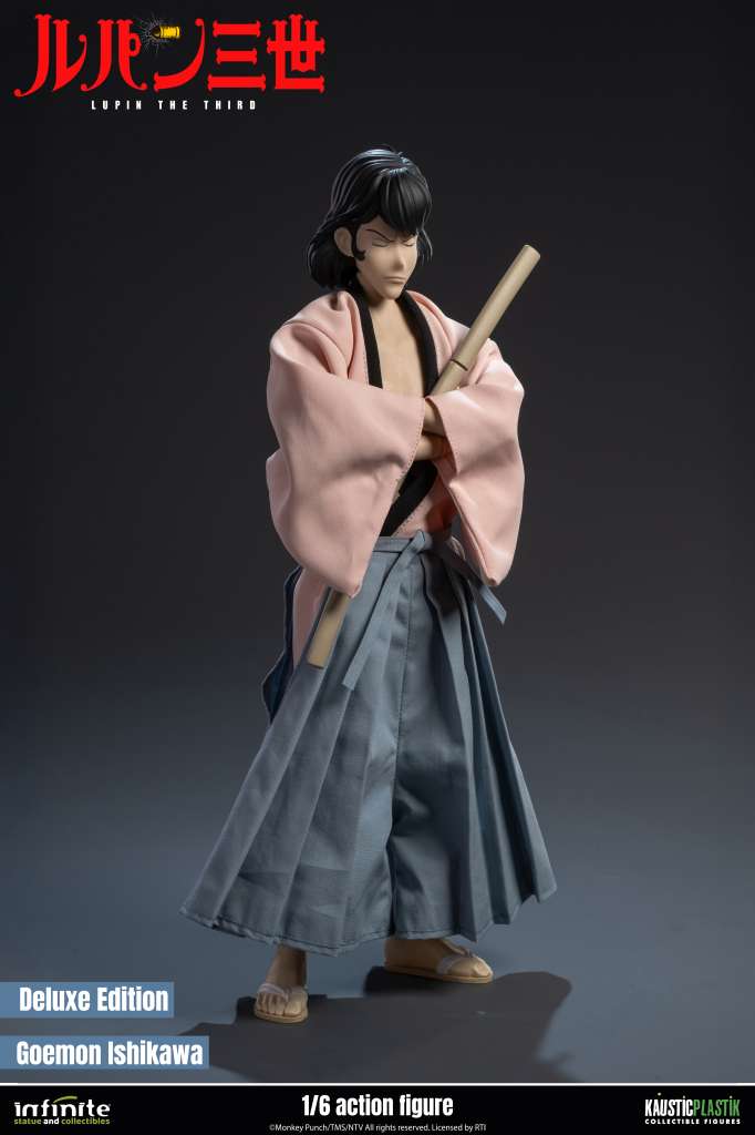Lupin the 3rd den italienska äventyret Goemon Ishikawa XIII 1/6 Action Figur deluxe edition
