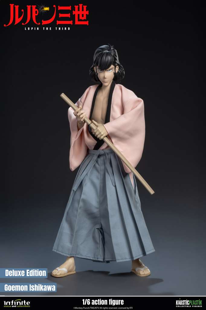 Lupin the 3rd den italienska äventyret Goemon Ishikawa XIII 1/6 Action Figur deluxe edition