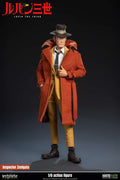 Lupin the 3rd den italienska äventyret inspektör Koichi Zenigata 1/6 Action Figur standardutgåvan